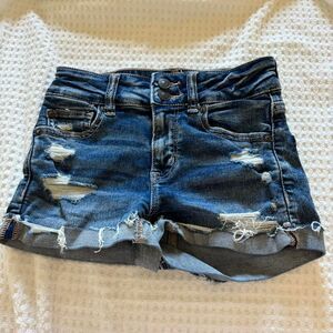 American-eagle-outfitters Women's Blue and Navy Shorts